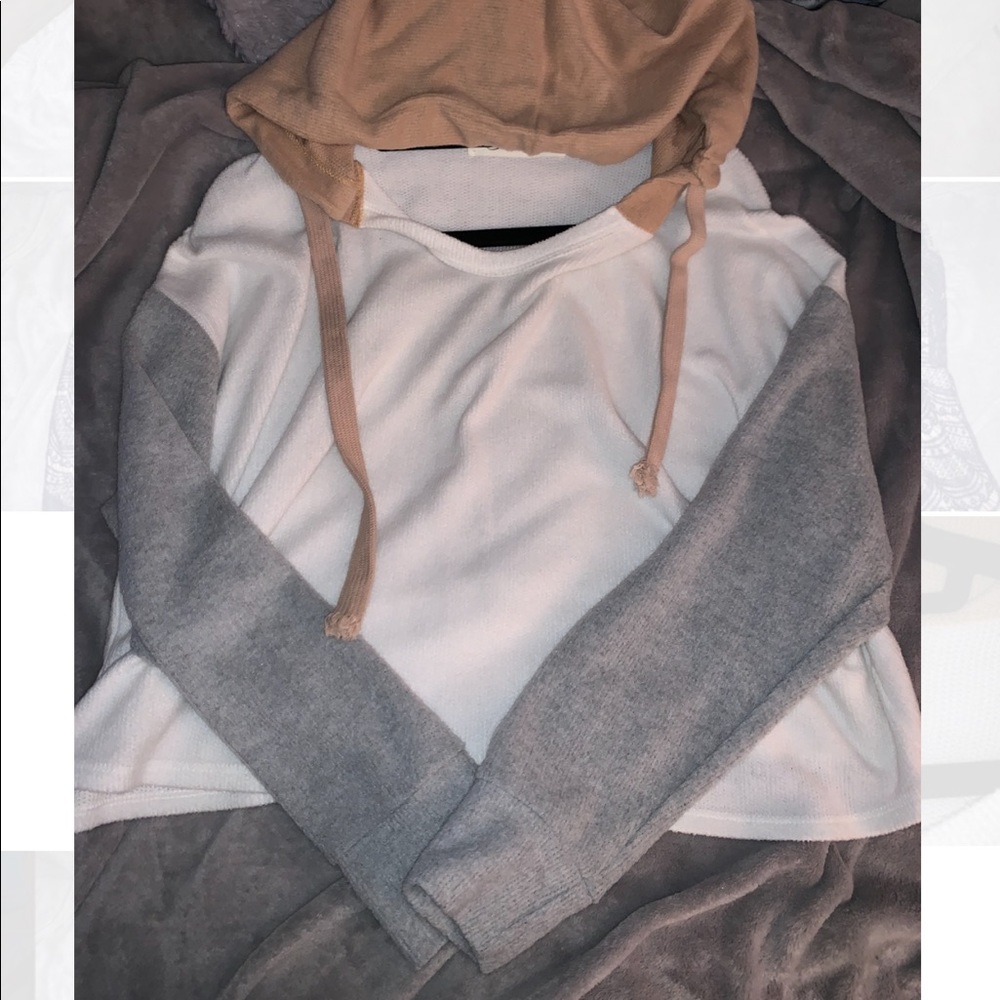 Super Soft Color Block Sweatshirt, Size Small - image 1